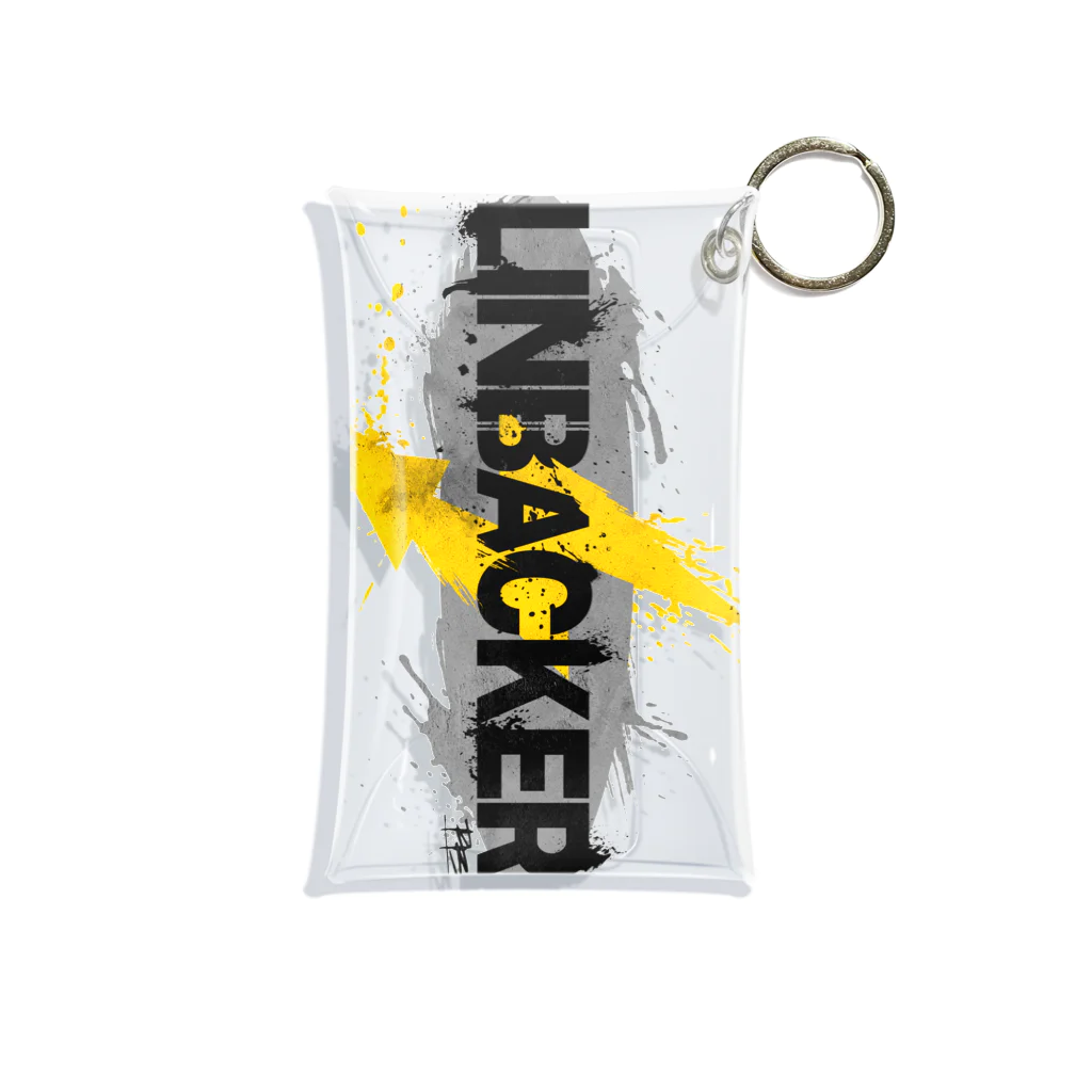 PB.DesignsのLINEBACKER Wallart  Mini Clear Multipurpose Case