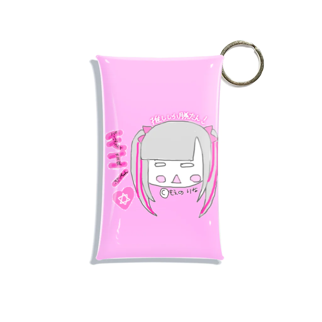 萌乃莉奈＠モエノブランドの推ししか勝たん！Ver Mini Clear Multipurpose Case