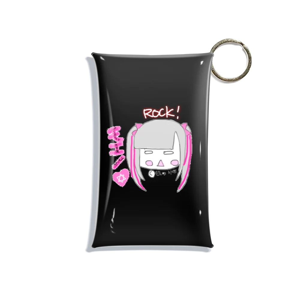 萌乃莉奈＠モエノブランドのRock！Ver Mini Clear Multipurpose Case