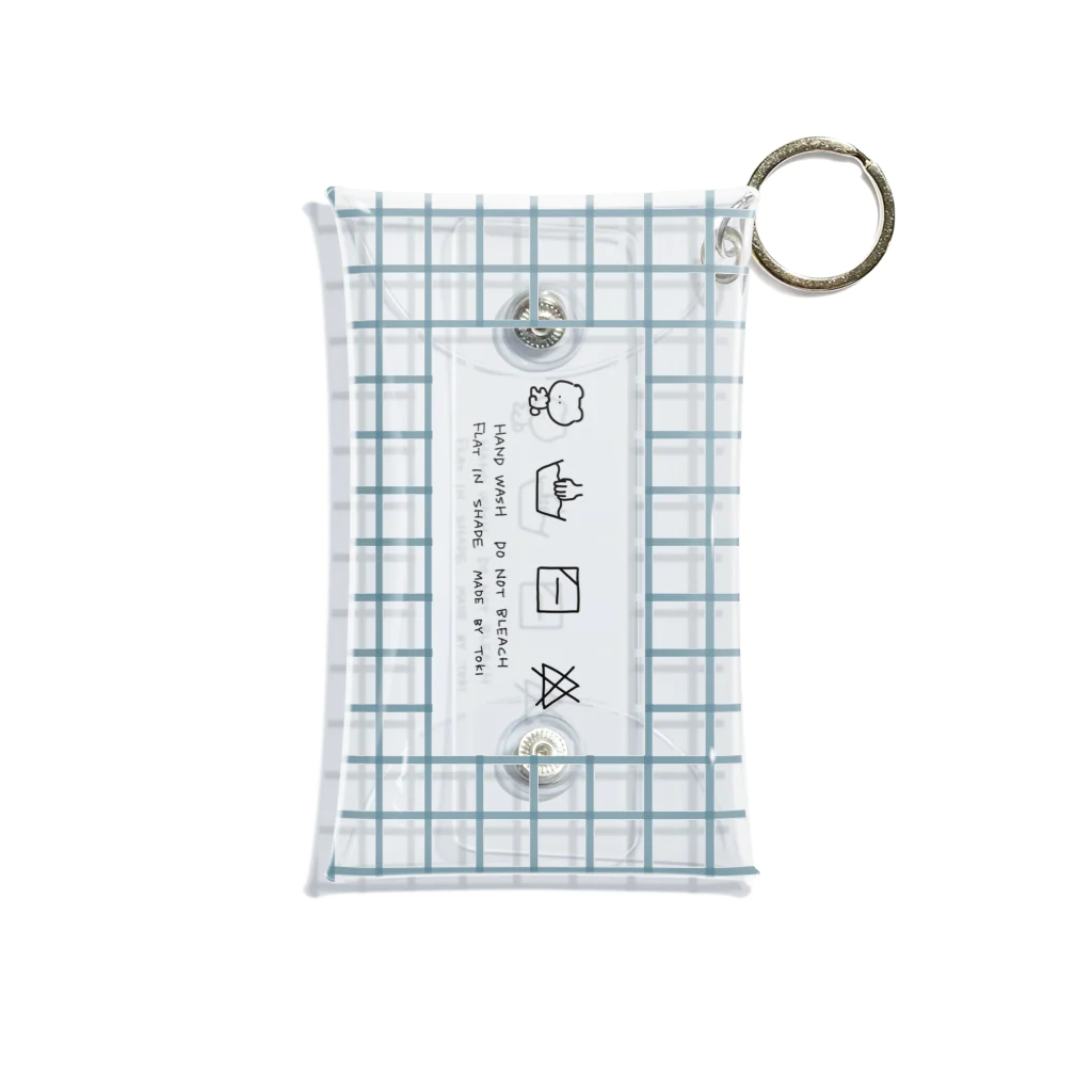 neochiのkoushi blue Mini Clear Multipurpose Case