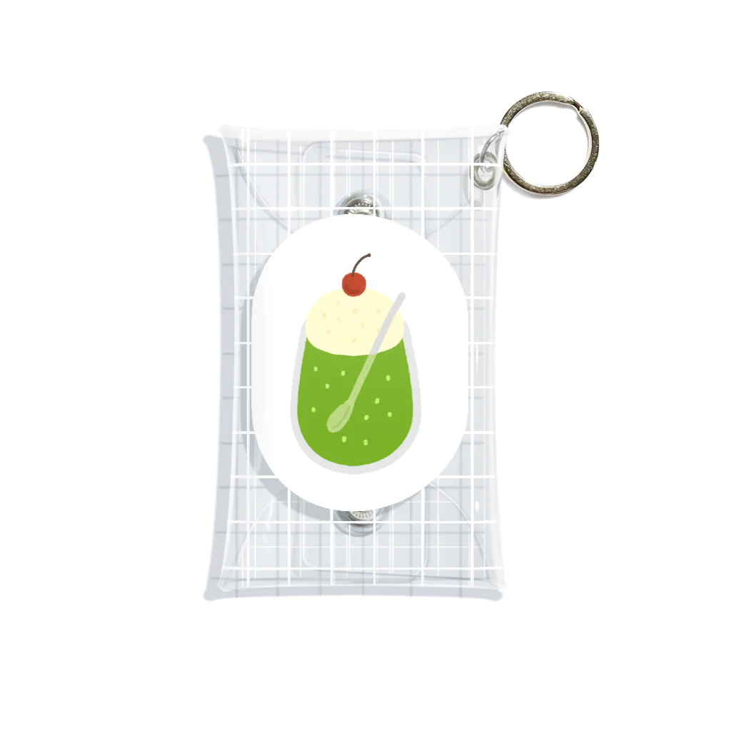 ▷            chiroruのmelon soda . Mini Clear Multipurpose Case