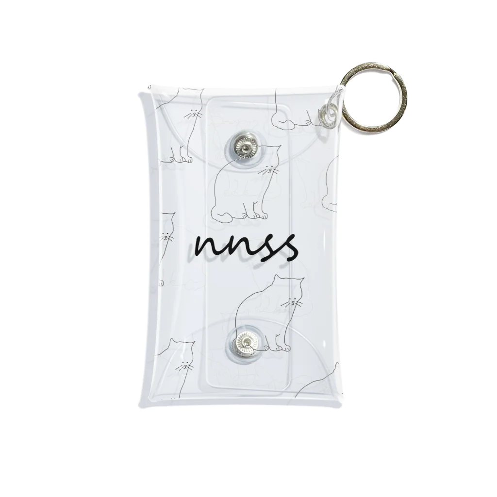 - NNSS -の猫-NNSS-2020"nekogun" Mini Clear Multipurpose Case