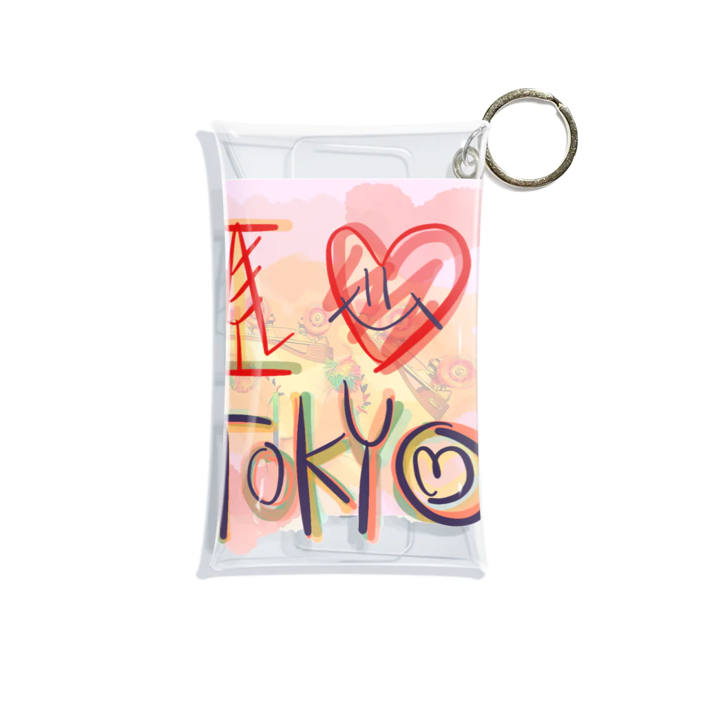 MAGIC FANのILOVE TOKYO! Mini Clear Multipurpose Case