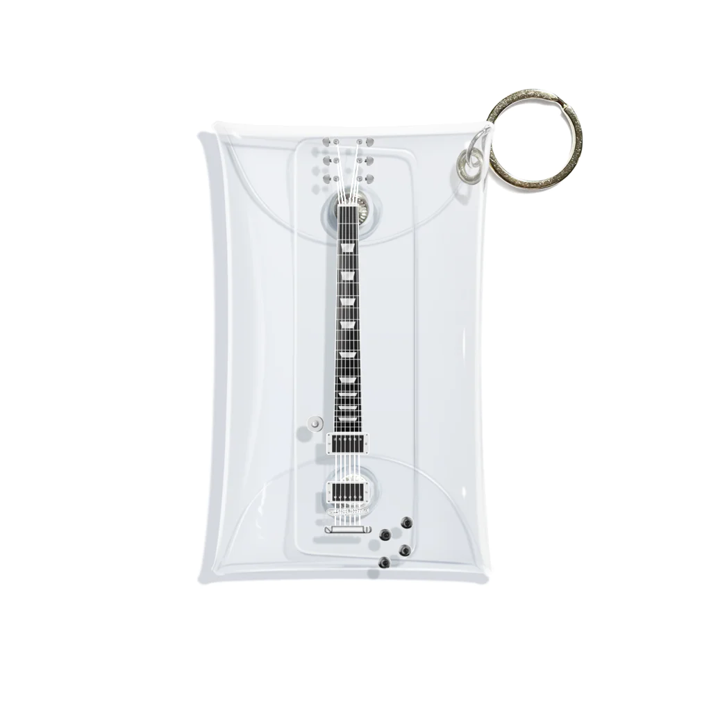 kumasanのmusic　good +s 「レスポール」 Mini Clear Multipurpose Case