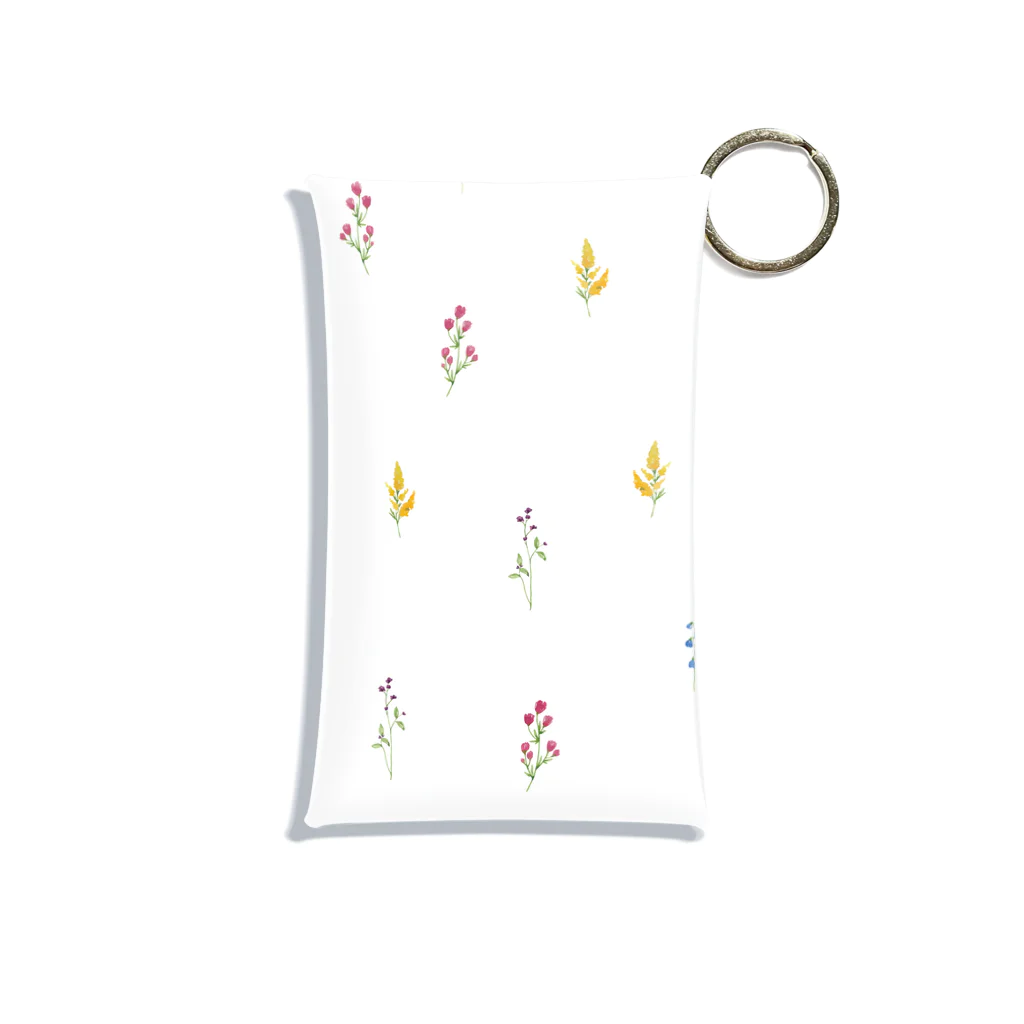 picca puccaのWILDFLOWER 01 Mini Clear Multipurpose Case