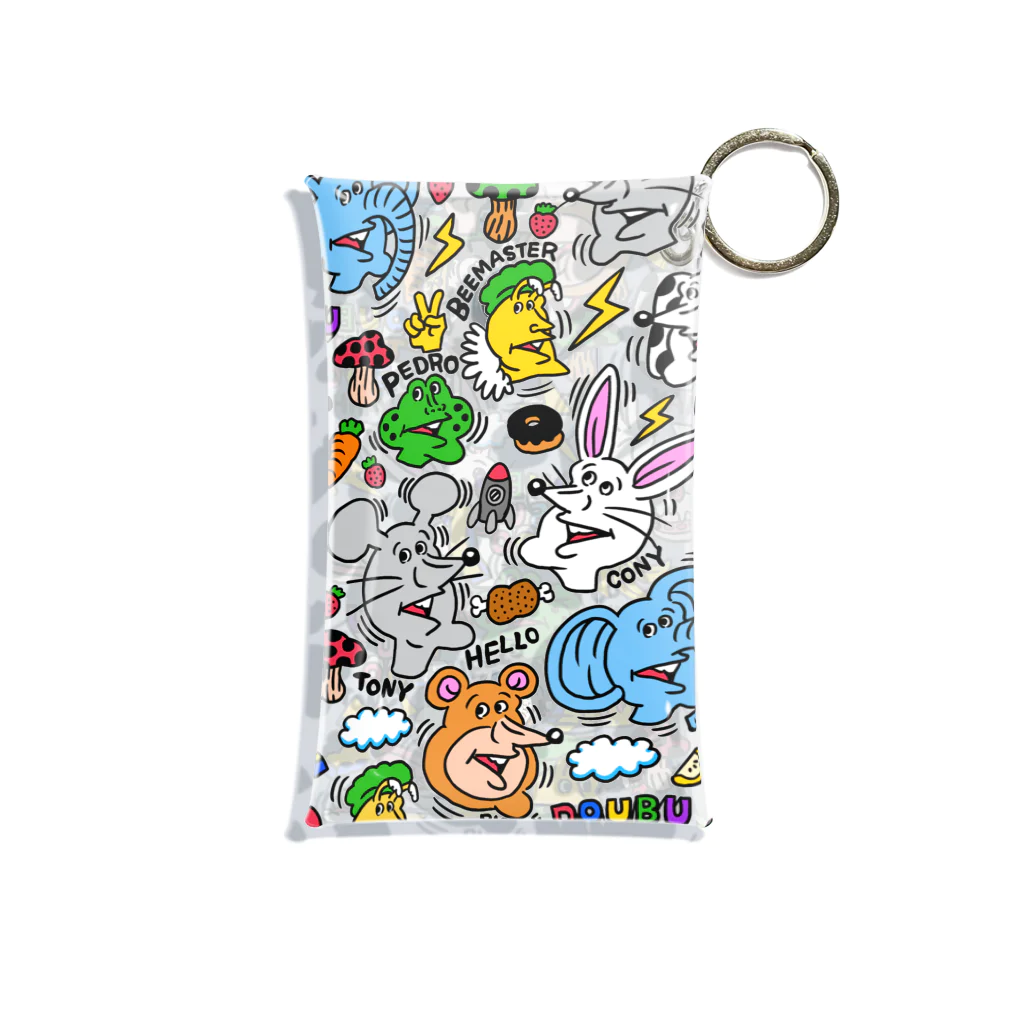 THE DOUBUTSU-ZOO SHOPのどうぶつーズクリアケース2 Mini Clear Multipurpose Case