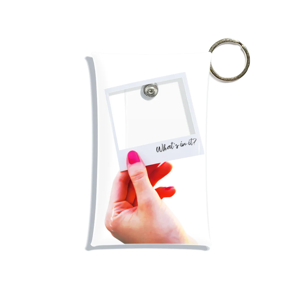 mawwwww.com | design projectの透けるポラロイド Mini Clear Multipurpose Case