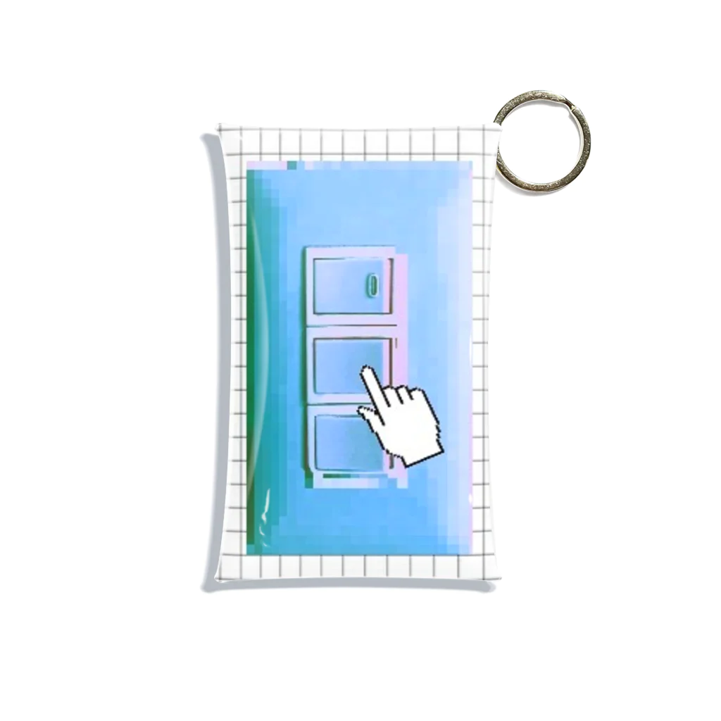 〰️➰わにゃ屋さん➰〰️のUpdated Blue Switch ver.2 Mini Clear Multipurpose Case