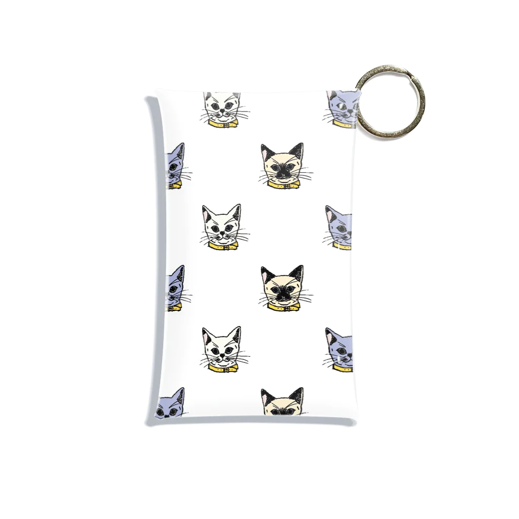 dot plusのdot plus CAT Mini Clear Multipurpose Case