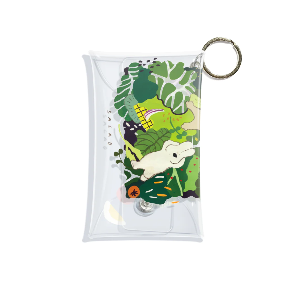 mamemai shopのsalad Mini Clear Multipurpose Case