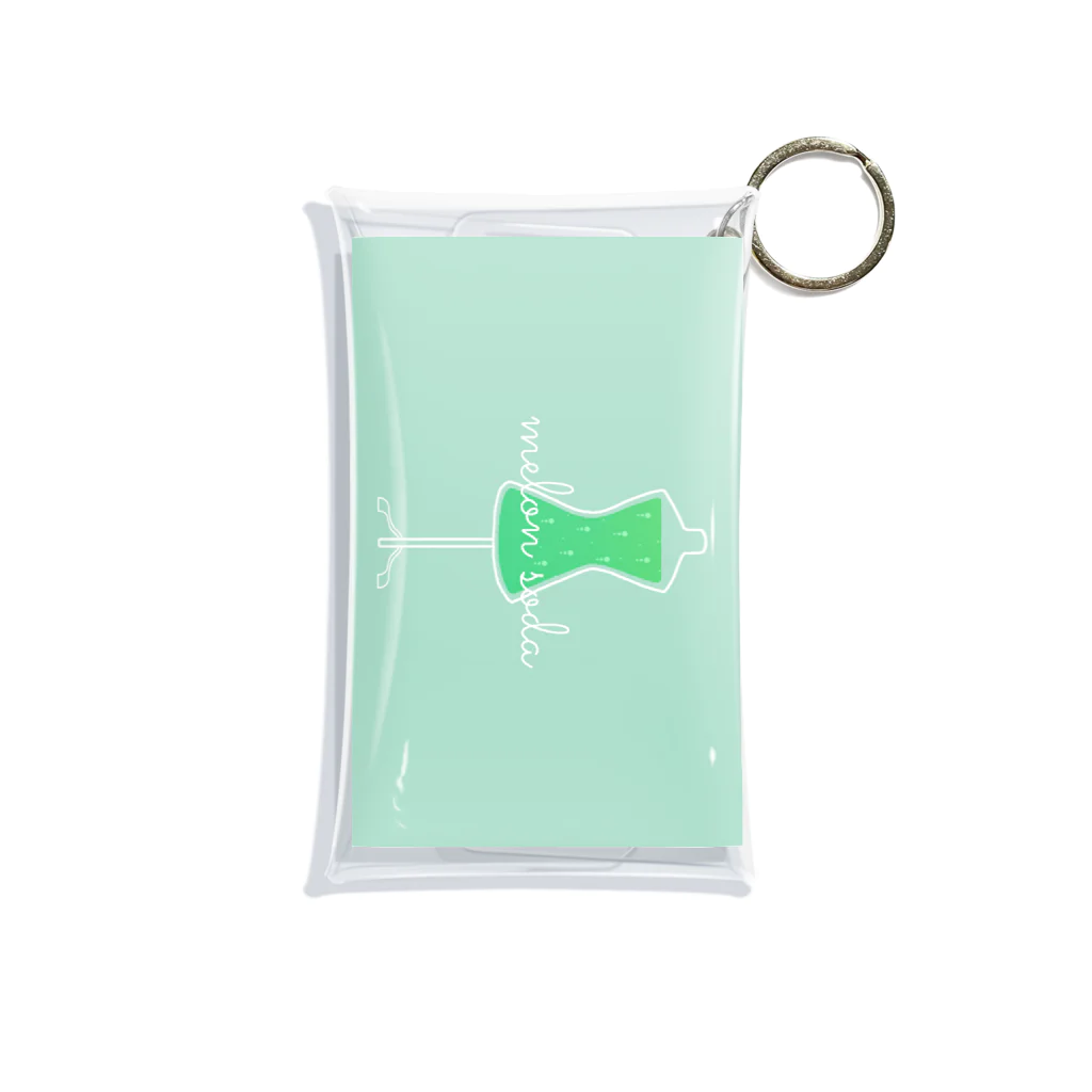 メロンソーダとわたしのmelonsoda Mini Clear Multipurpose Case