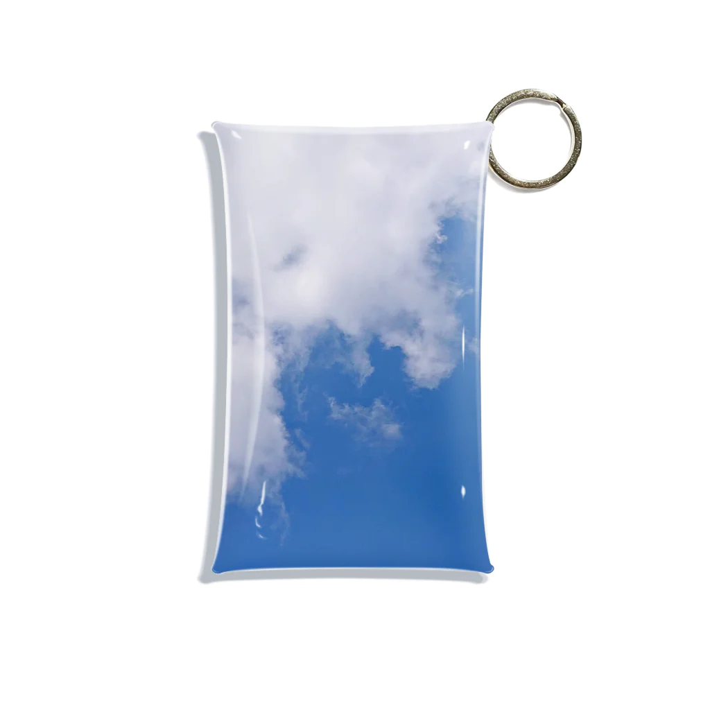 p1r0sh1k1の青空_200523 Mini Clear Multipurpose Case