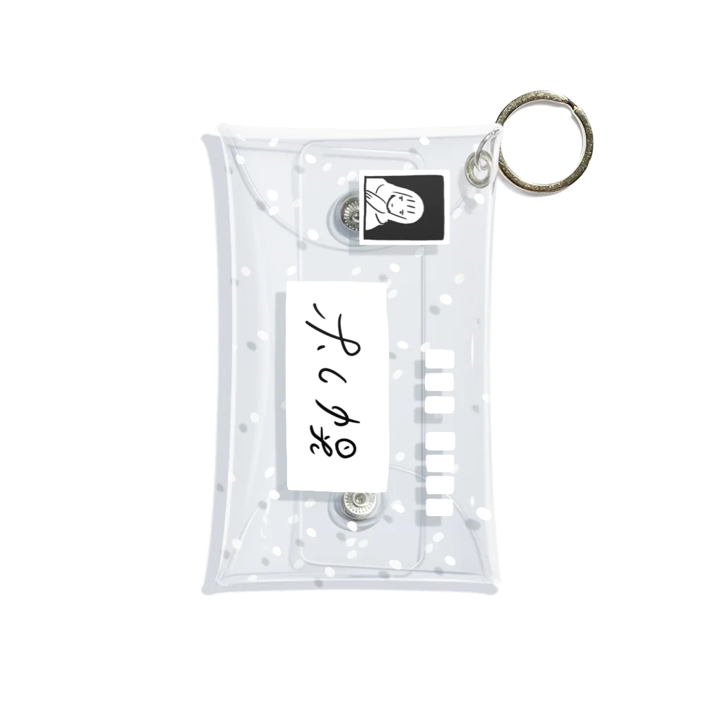 shirtskirtの彼方への手紙 Mini Clear Multipurpose Case