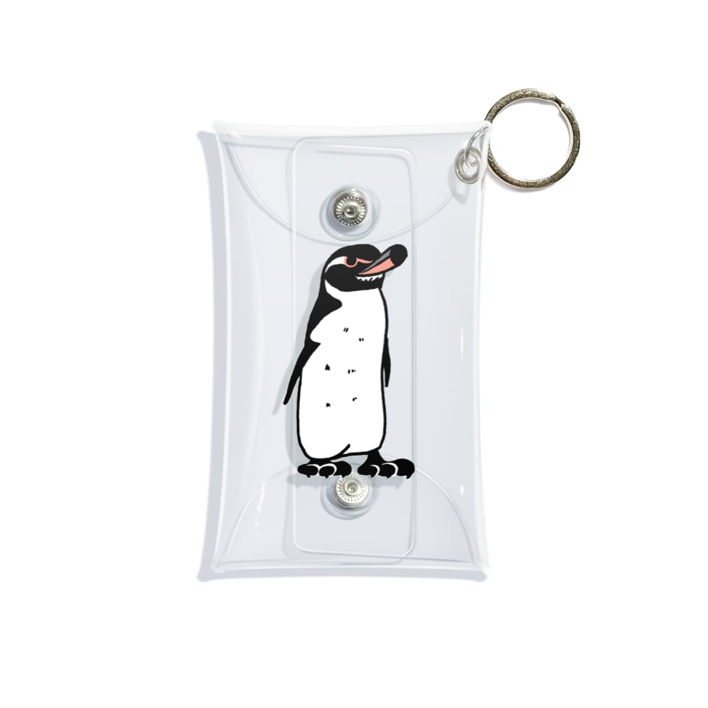 ガラパゴスペンギンa 空とぶペンギン舎 Skypenguin のミニクリアマルチケース通販 Suzuri スズリ