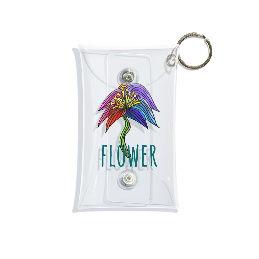 PARODUCTのFLOWER Mini Clear Multipurpose Case