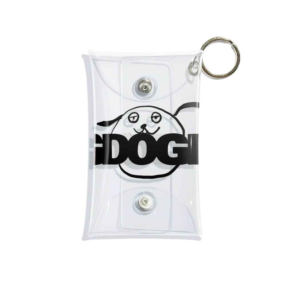 DOGDOGDOGのドッギーくん　1 Mini Clear Multipurpose Case