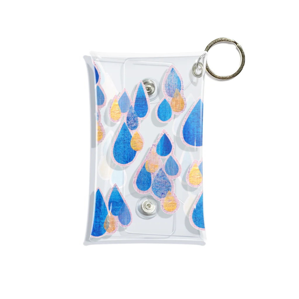 atelier mid＊shopの雨降り Mini Clear Multipurpose Case