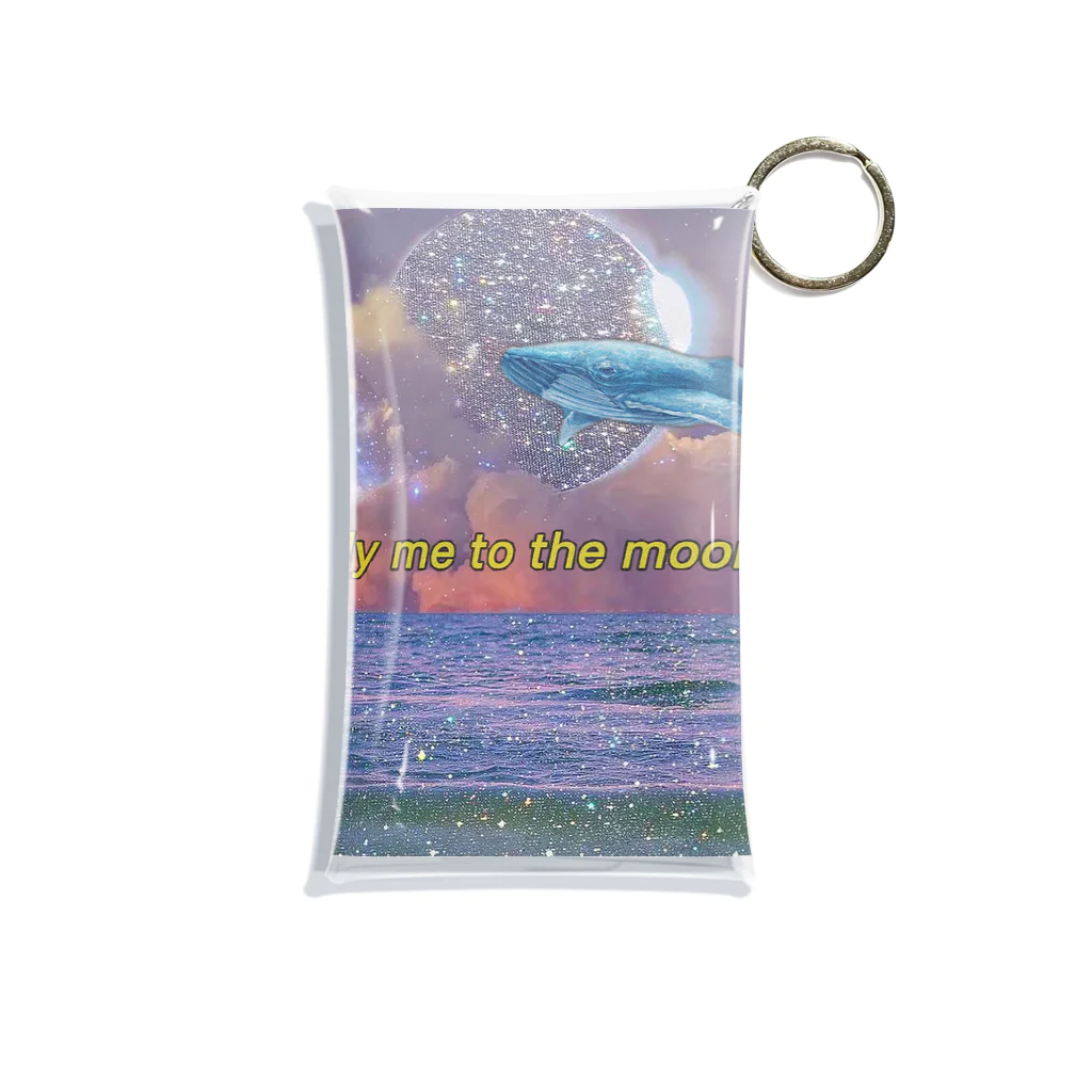 エムのfly me to the moon Mini Clear Multipurpose Case