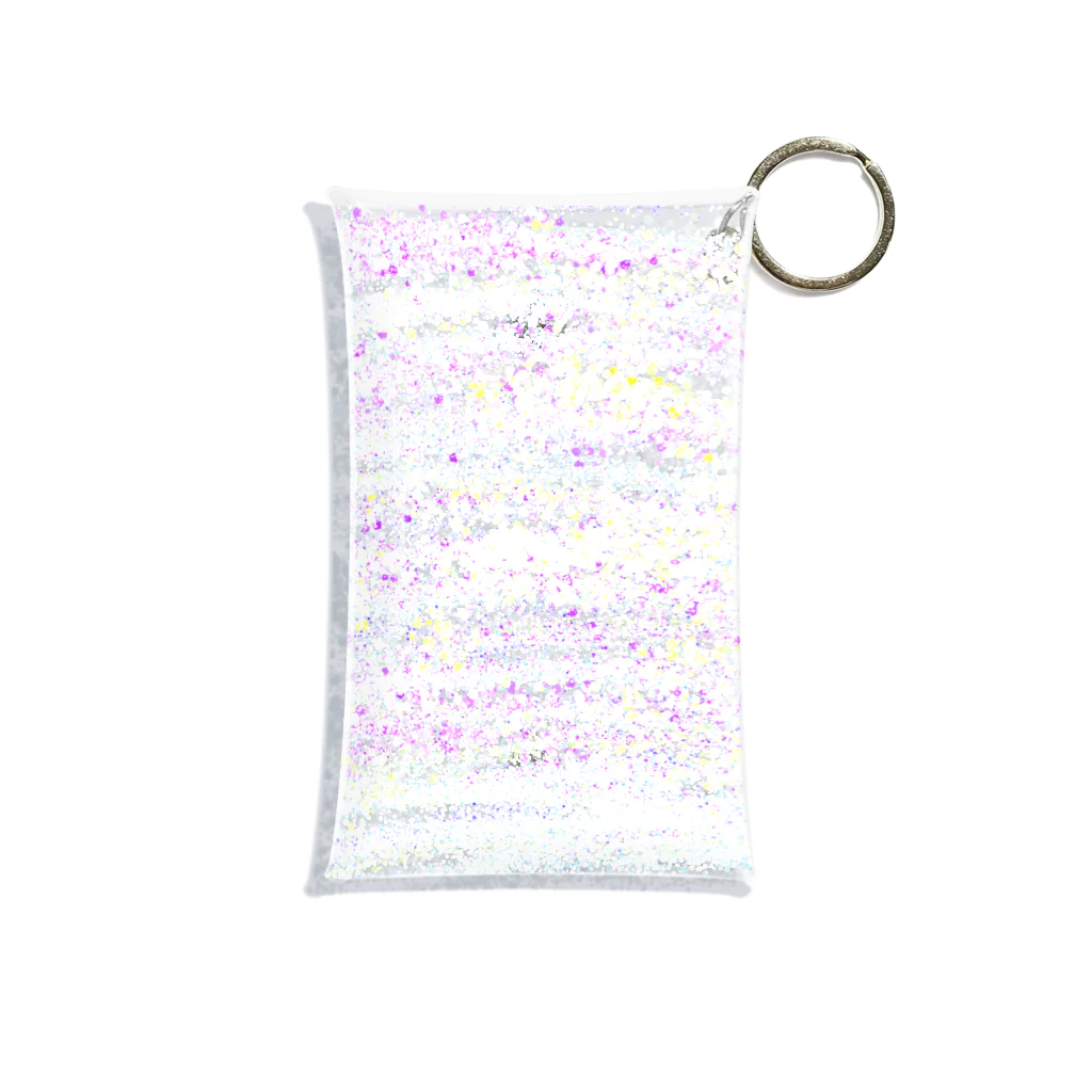 Saki YのHydrangea Mini Clear Multipurpose Case