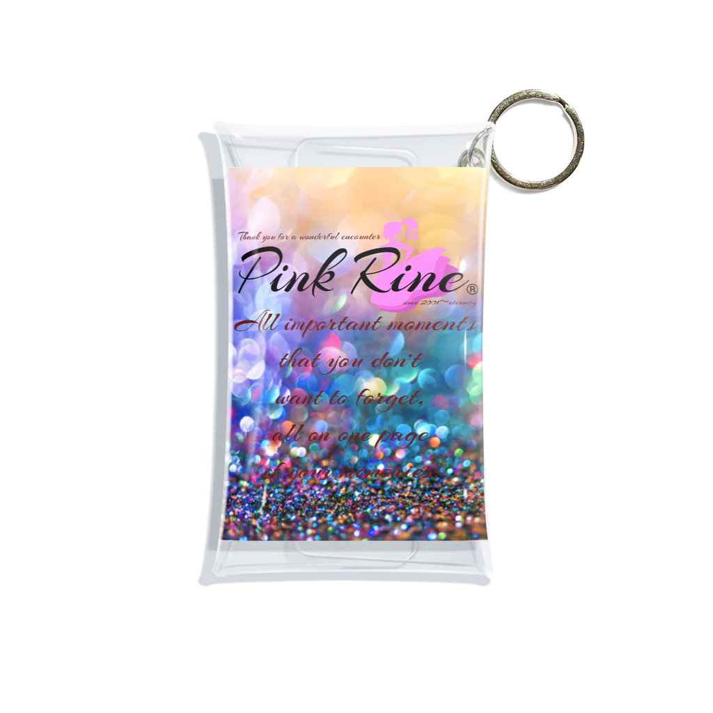 【Pink Rine】の【Pink Rine】オリジナル Mini Clear Multipurpose Case