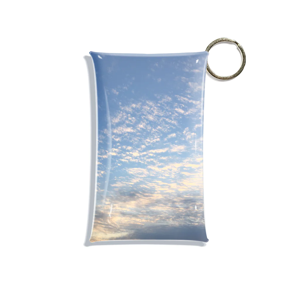 smile_twinsの空色 Mini Clear Multipurpose Case