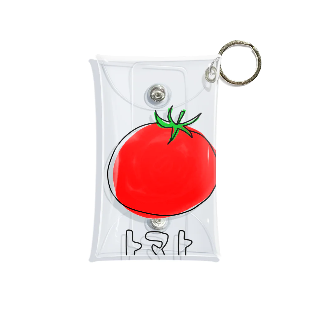 ミドリムシ商店の夏野菜トマトちゃん Mini Clear Multipurpose Case