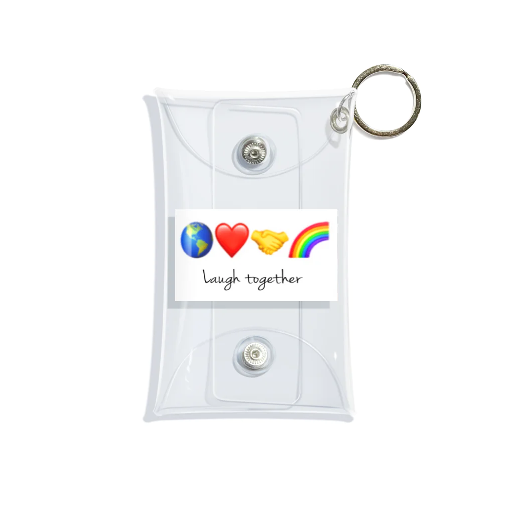 HOPEのLaugh together 2 Mini Clear Multipurpose Case