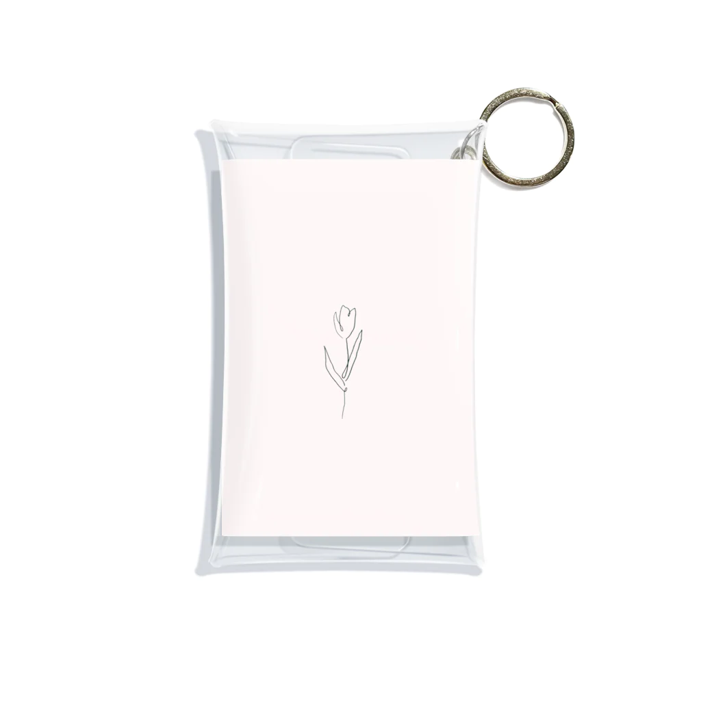 rilybiiのベビーピンク🌷 Mini Clear Multipurpose Case