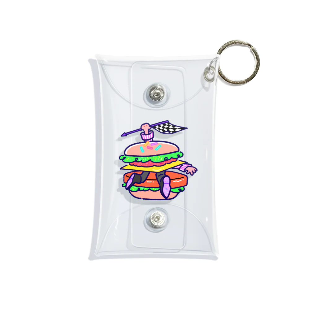 ワサビのBURGER Mini Clear Multipurpose Case