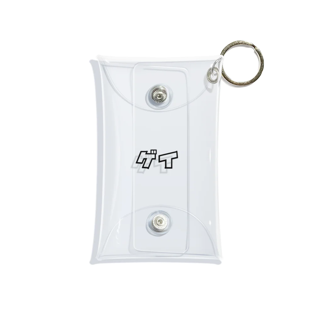 Spindleのゲイ(Gay/カタカナ) Mini Clear Multipurpose Case