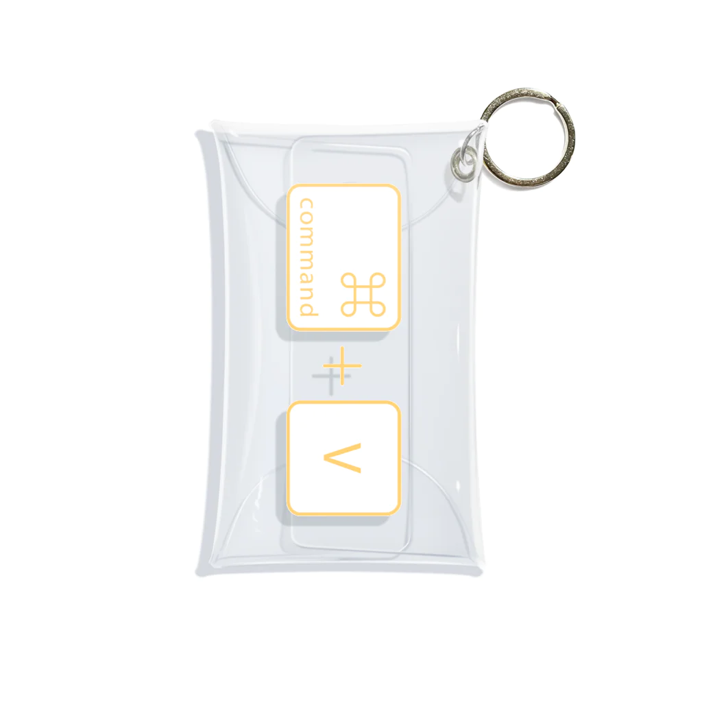 めんのcommand+V Mini Clear Multipurpose Case