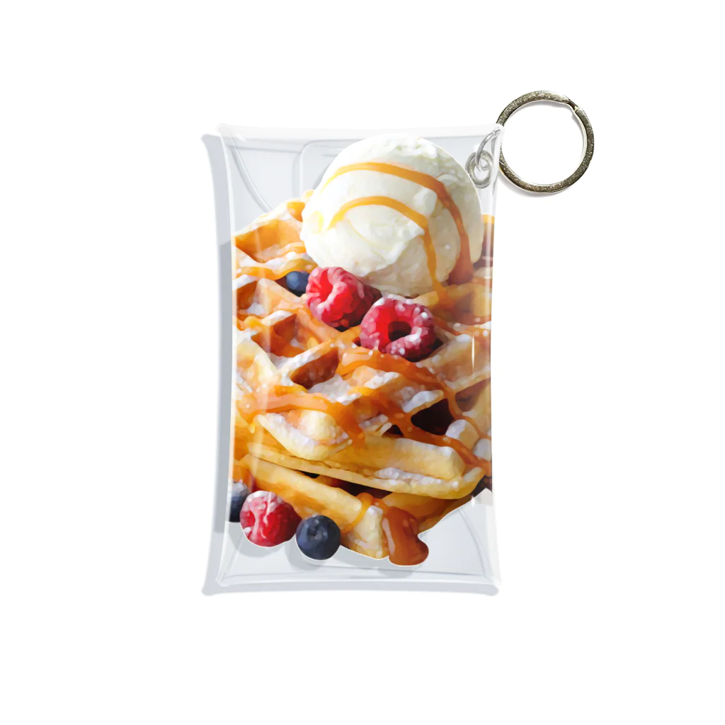 トムトムプリンのポップ★ワッフル Mini Clear Multipurpose Case