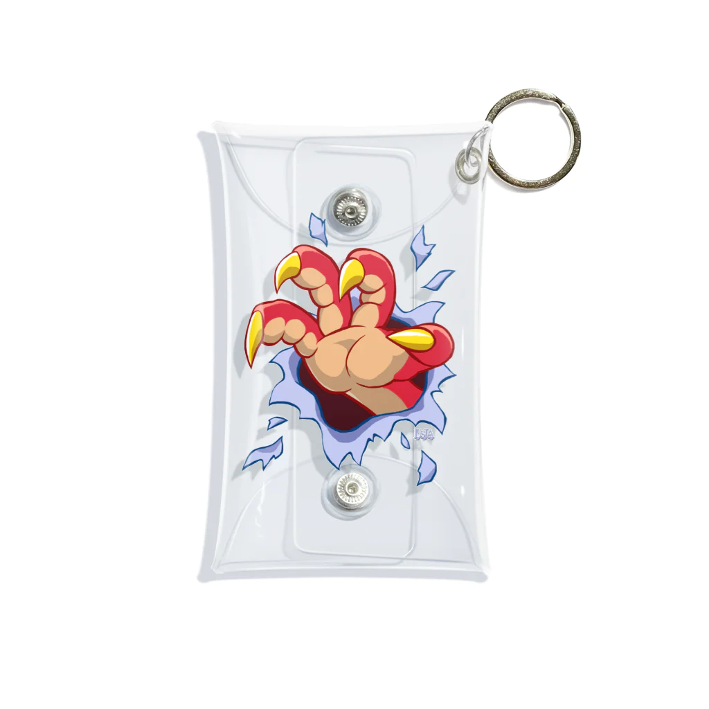 七海ルシアのドラゴンショップの飛び出せドラゴンハンド！ Mini Clear Multipurpose Case