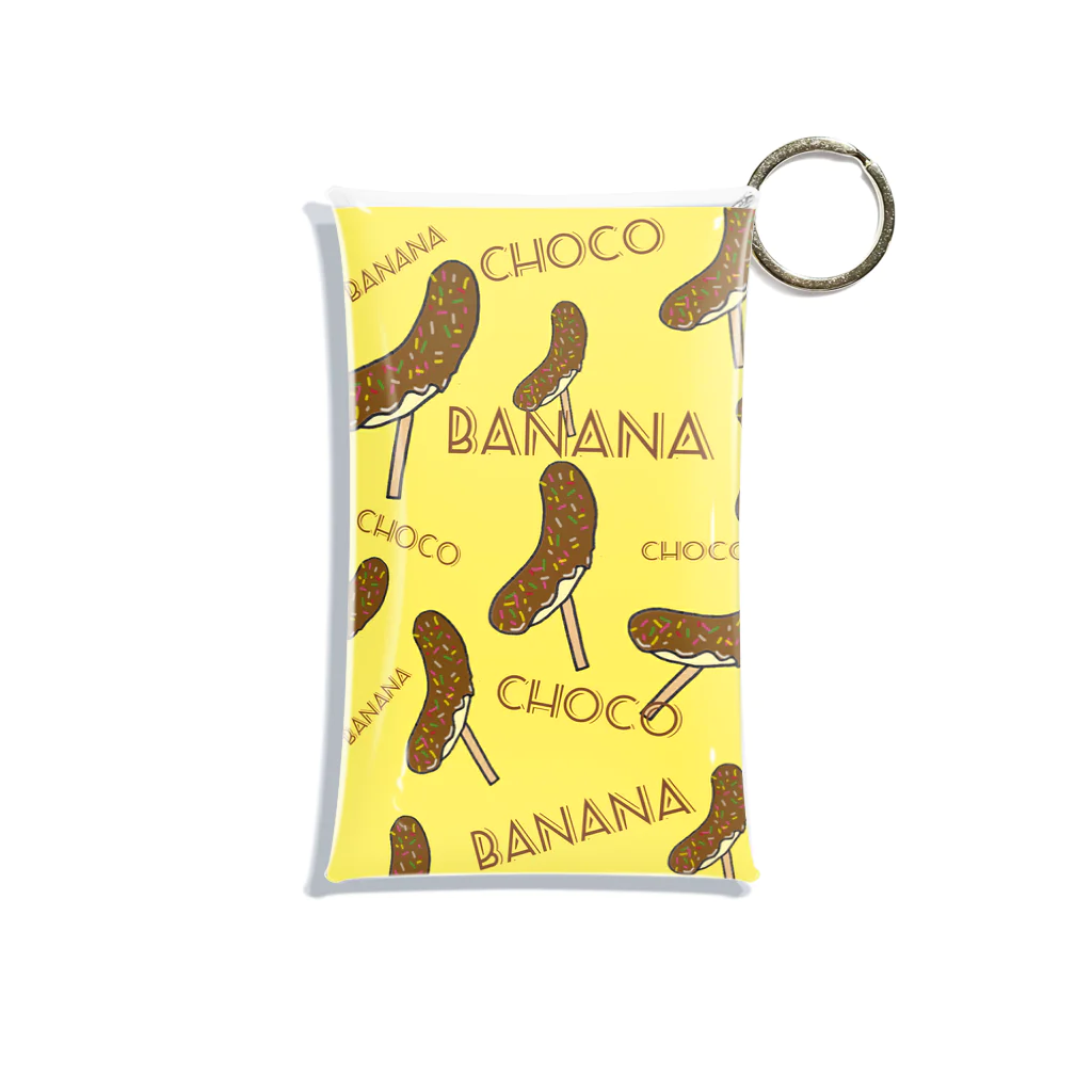 minminのCHOCOBanana Mini Clear Multipurpose Case