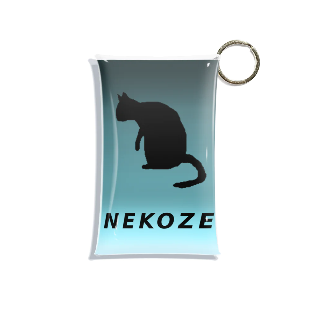 ニャムのアトリエのNEKOZEグラデ Mini Clear Multipurpose Case