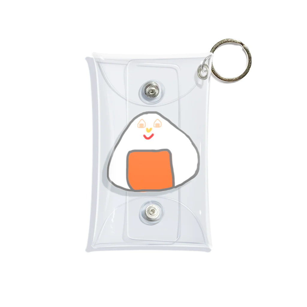 胡実クルミのOrange rice ball boy Mini Clear Multipurpose Case