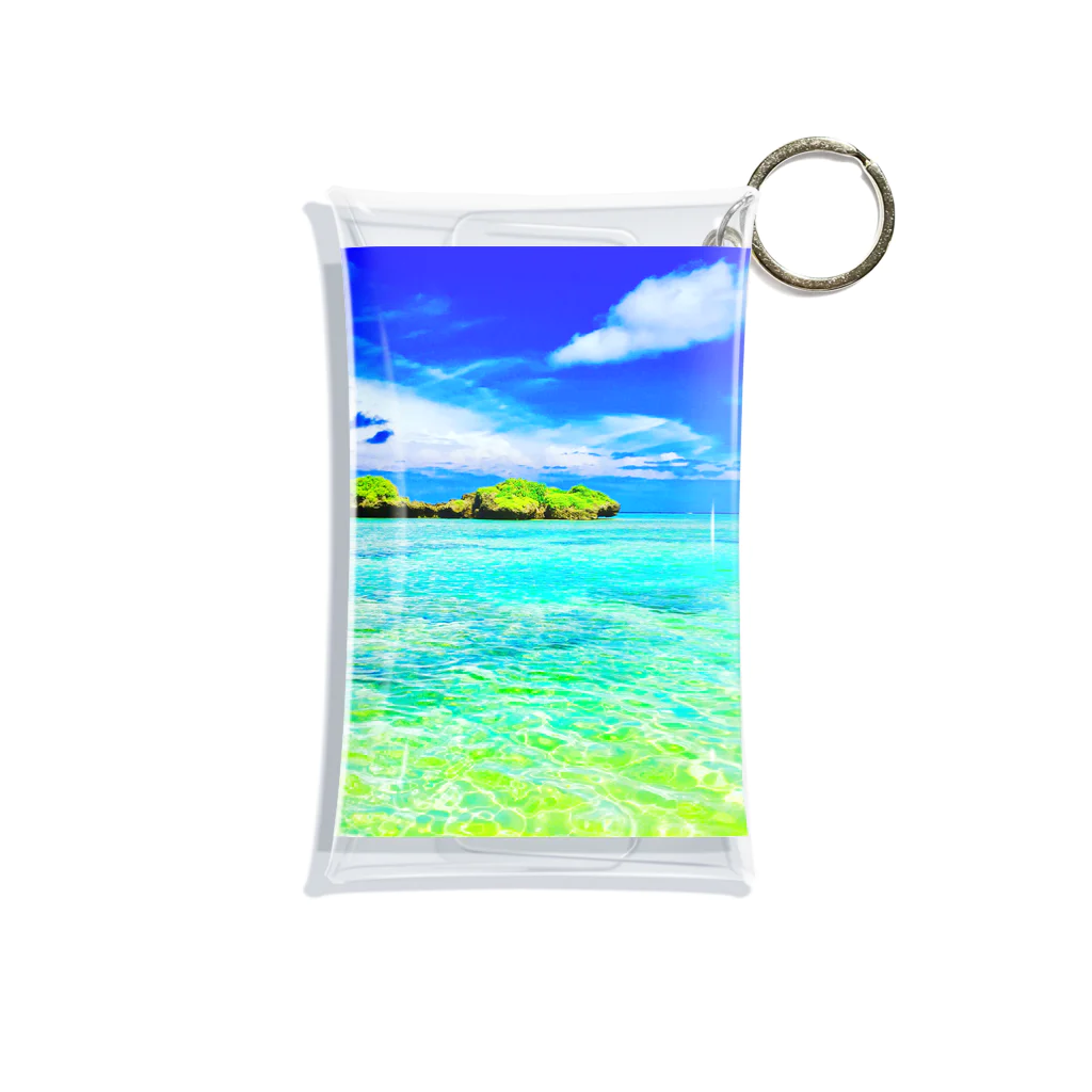 mizuphoto galleryのPower of Blue Mini Clear Multipurpose Case