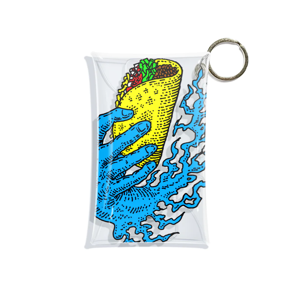 DM7WORKSのお試し支店のEAT TACOS Mini Clear Multipurpose Case