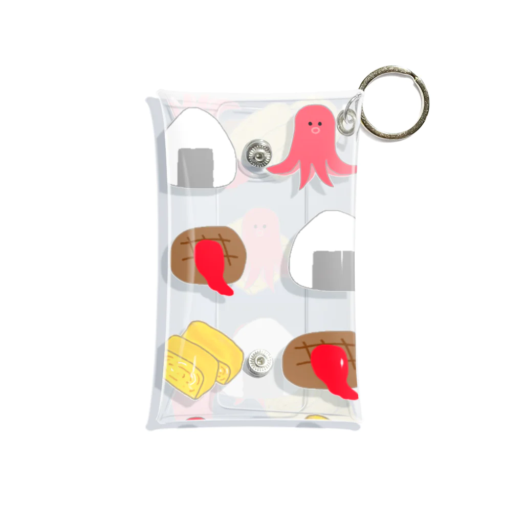 食いしん坊ママのお弁当のおかずくん Mini Clear Multipurpose Case