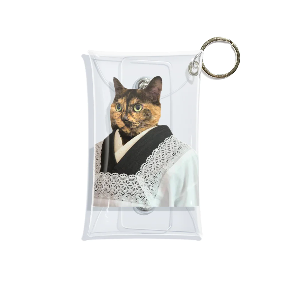 愛猫のグッズが欲しいのマザー・ミーナ Mini Clear Multipurpose Case