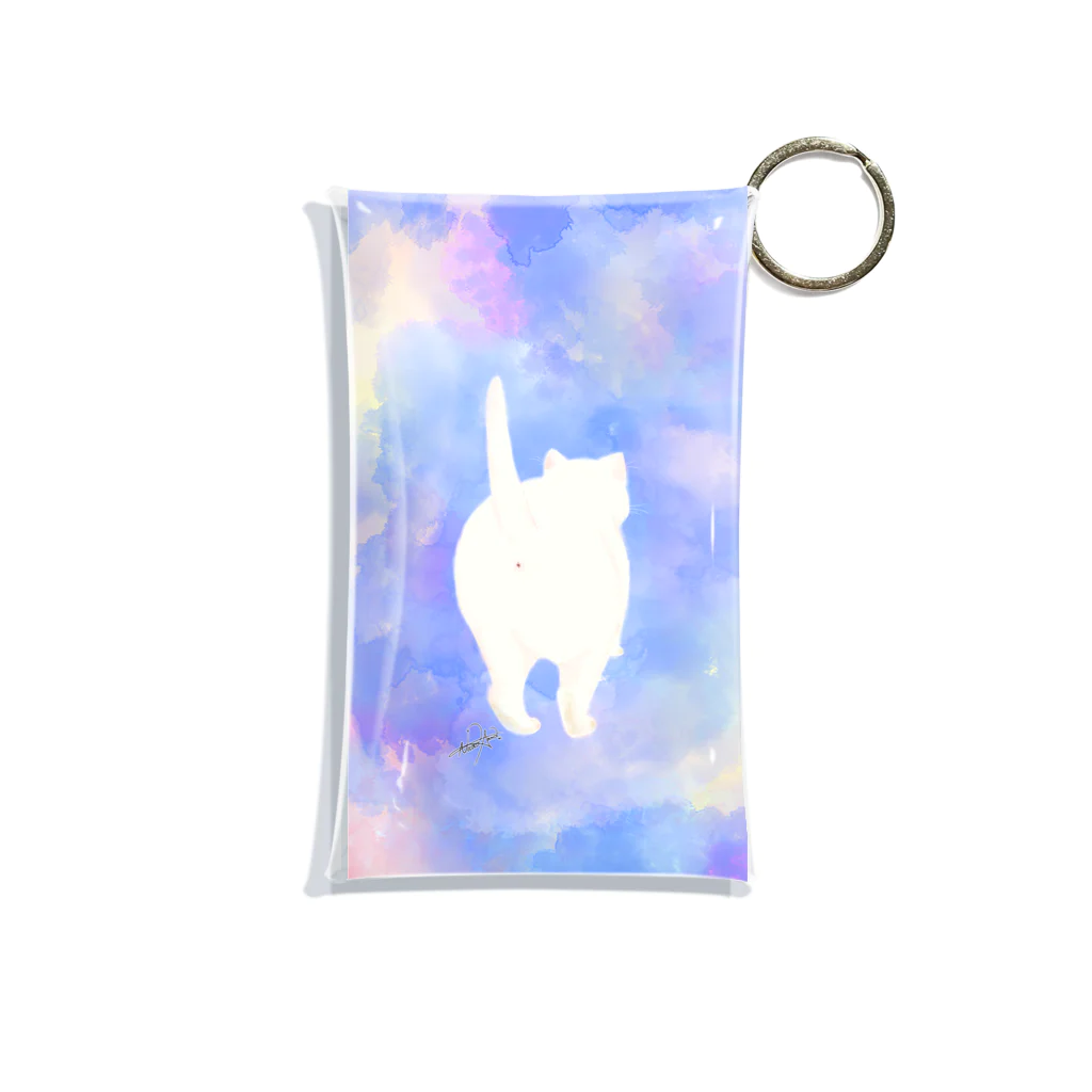 ねここあんな。shopのへい猫のおしり Mini Clear Multipurpose Case