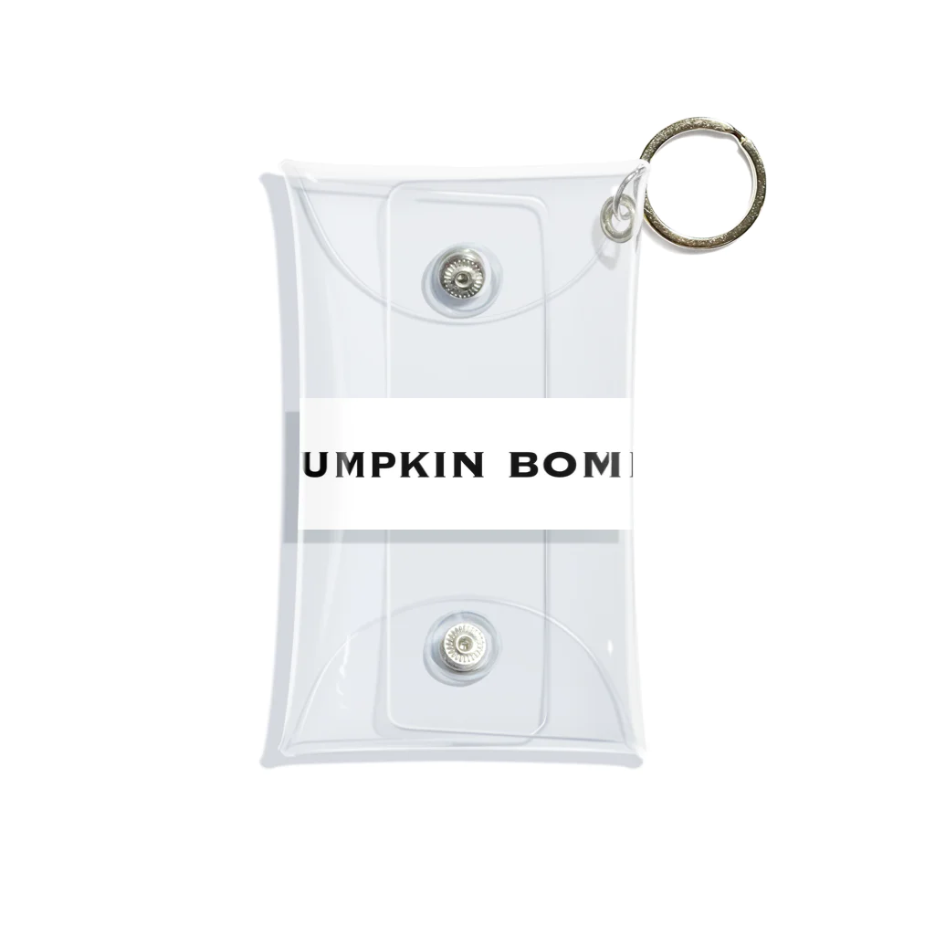 shibababaaanのpumpkin bomb Mini Clear Multipurpose Case