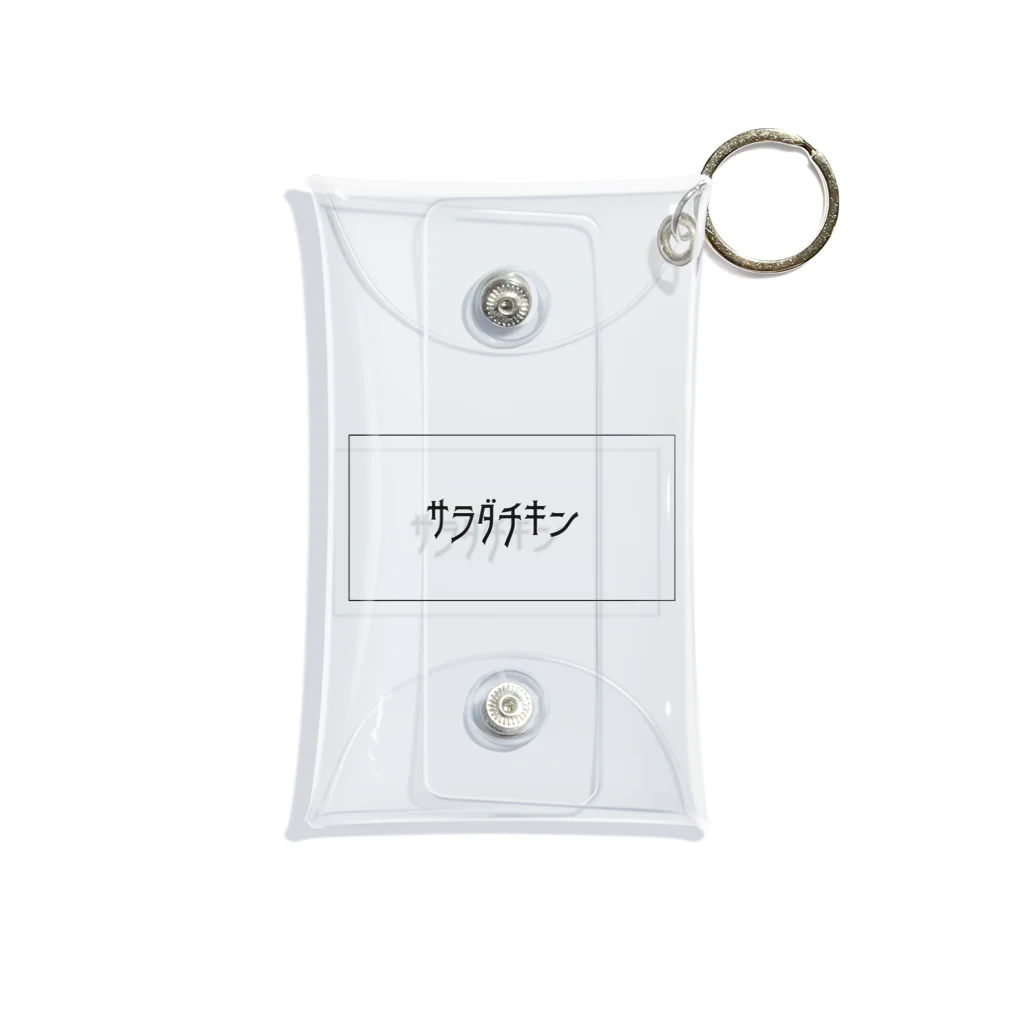 andywarholのサラダチキン　フォント Mini Clear Multipurpose Case