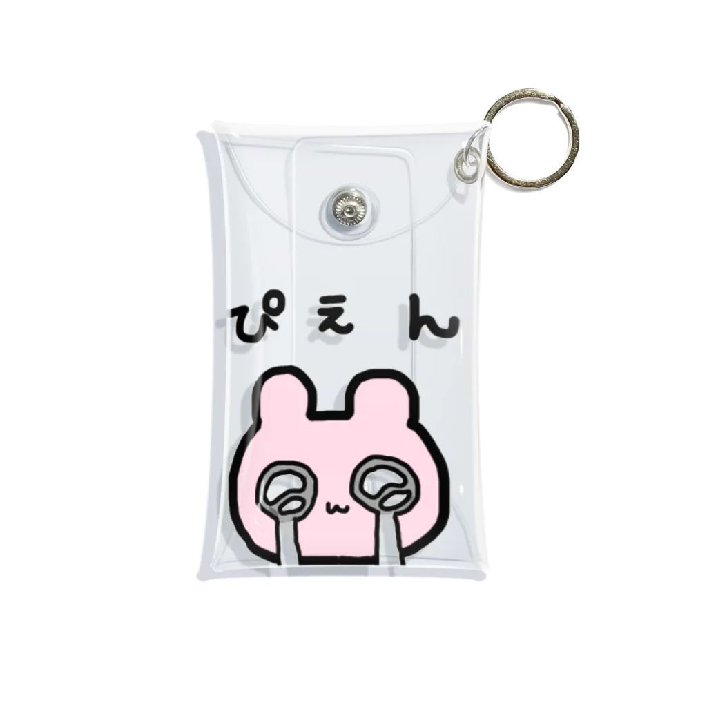 inomalのﾋﾟｴｰﾝ🥺🐰 Mini Clear Multipurpose Case