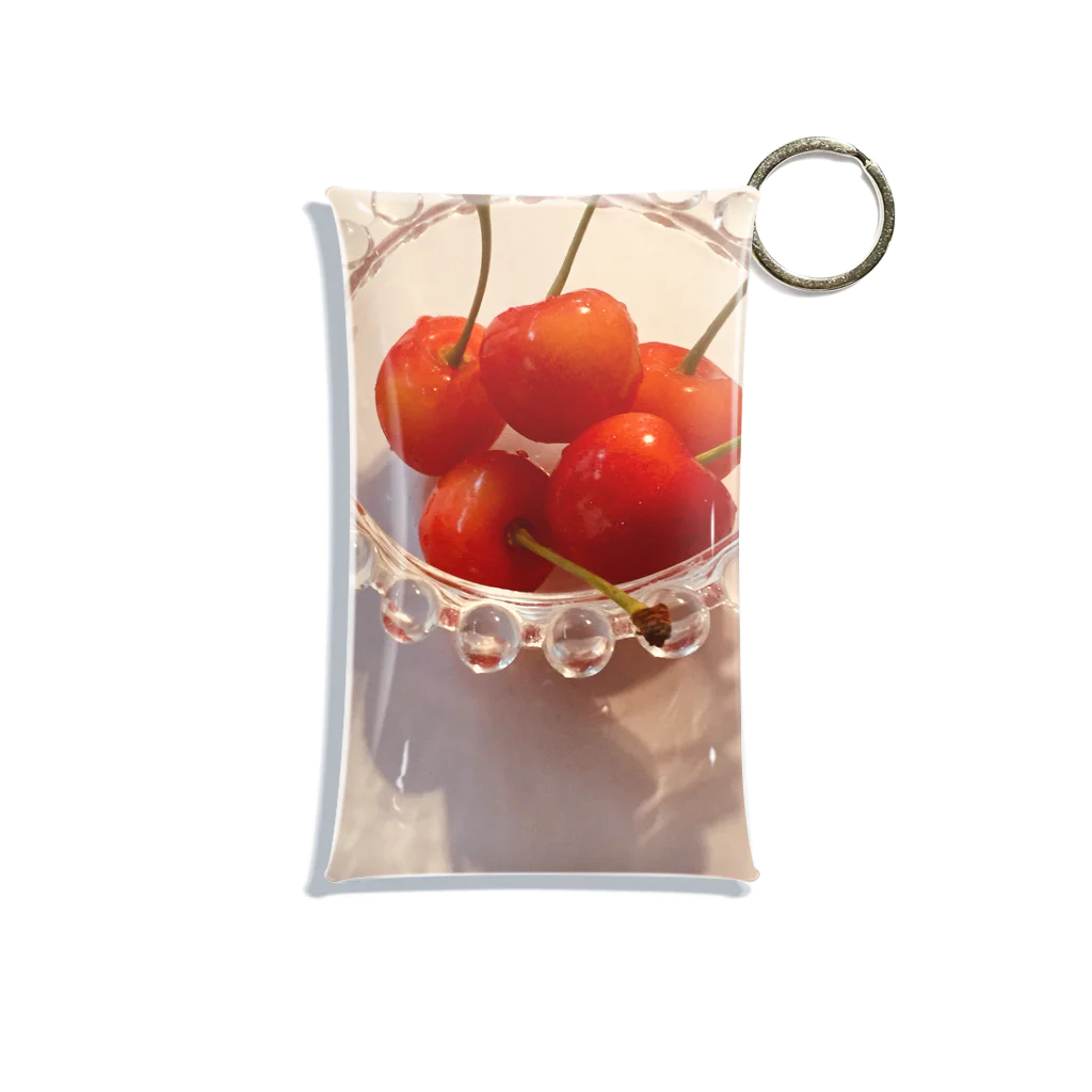 yuppyhappyのチェリー🍒 Mini Clear Multipurpose Case