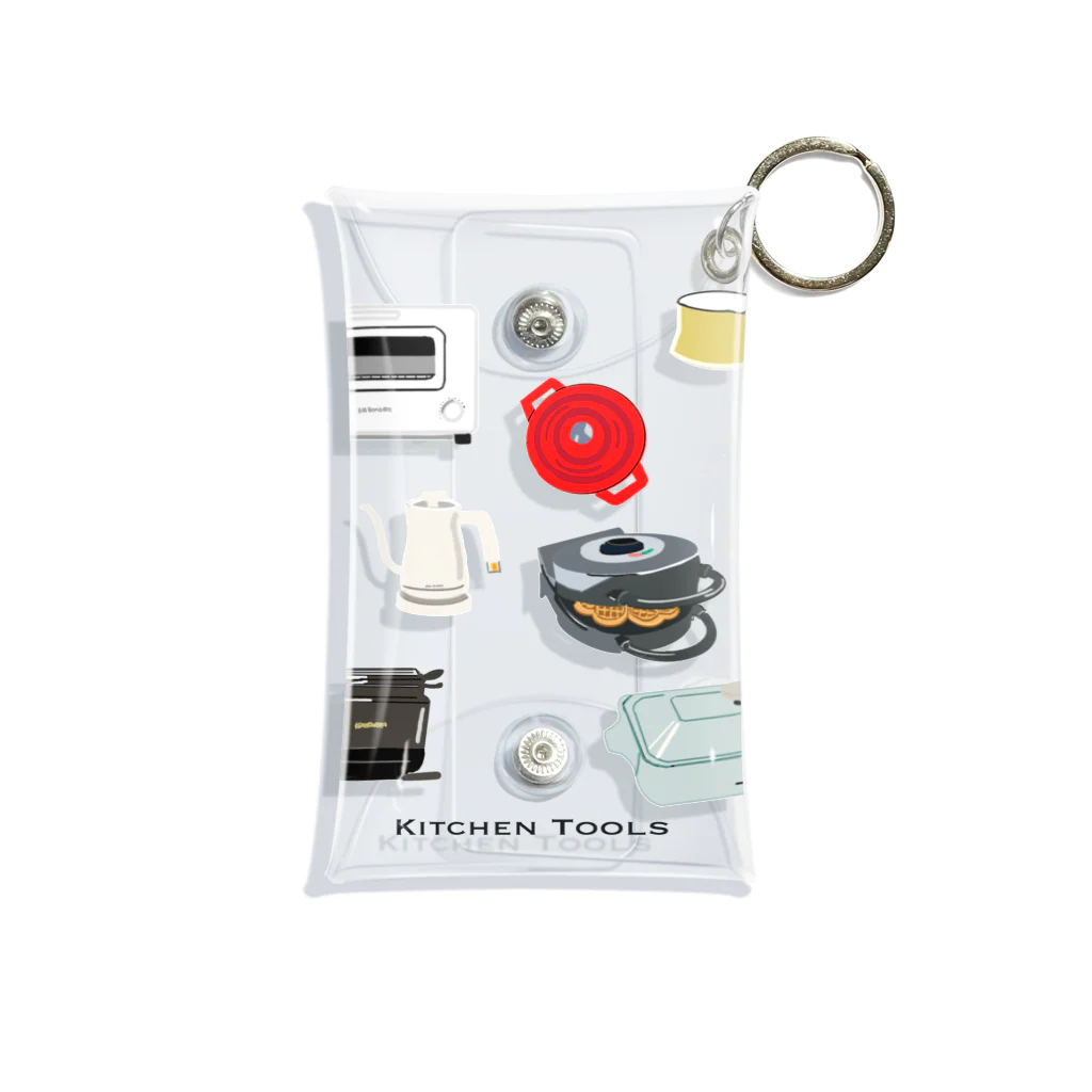 ma_jiiのkitchen tools Mini Clear Multipurpose Case