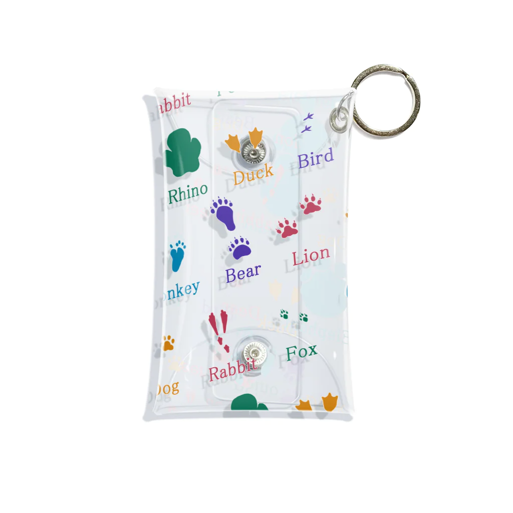 みらいのanimal tracks Mini Clear Multipurpose Case