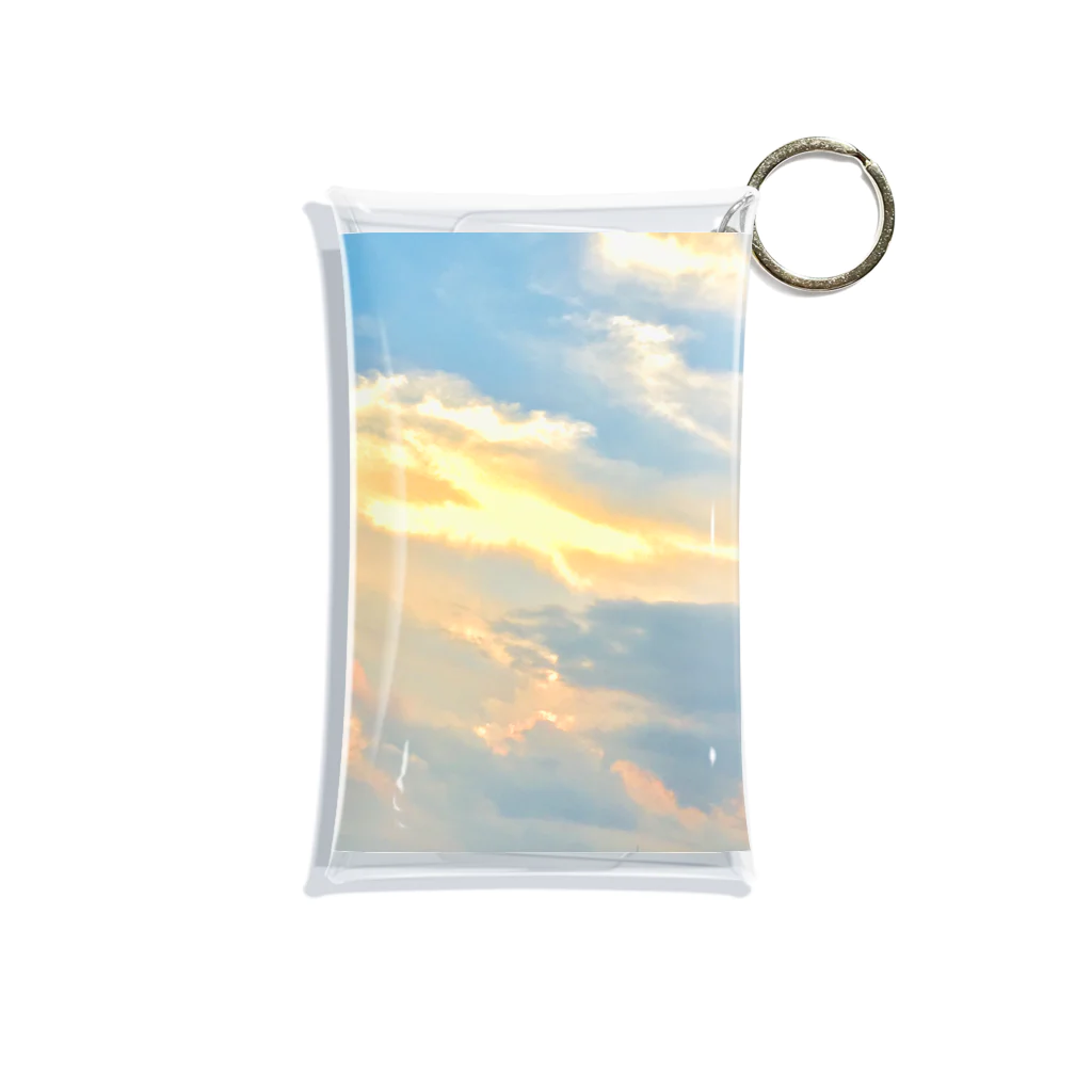 Nao Sakamoto Abeの夕陽のチカラ Mini Clear Multipurpose Case