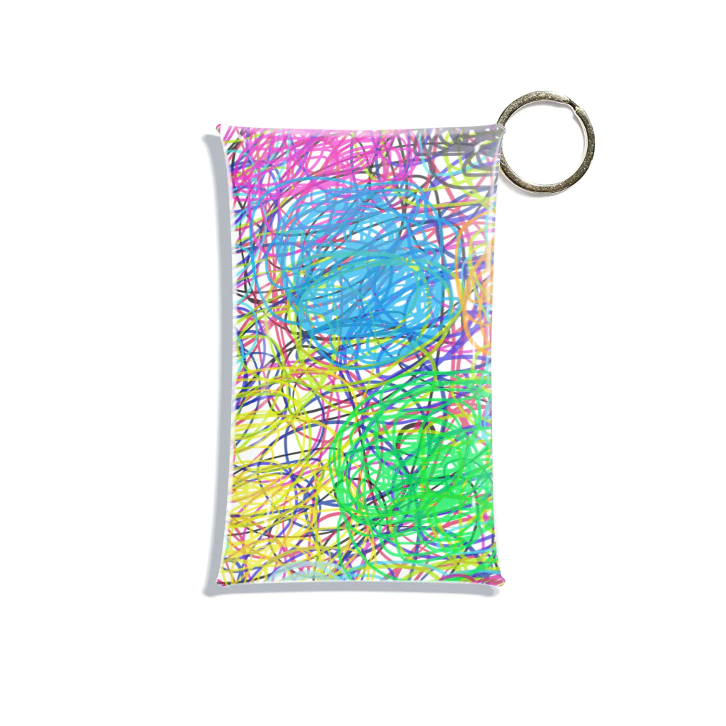 Cyobi の店のcolorful4 Mini Clear Multipurpose Case