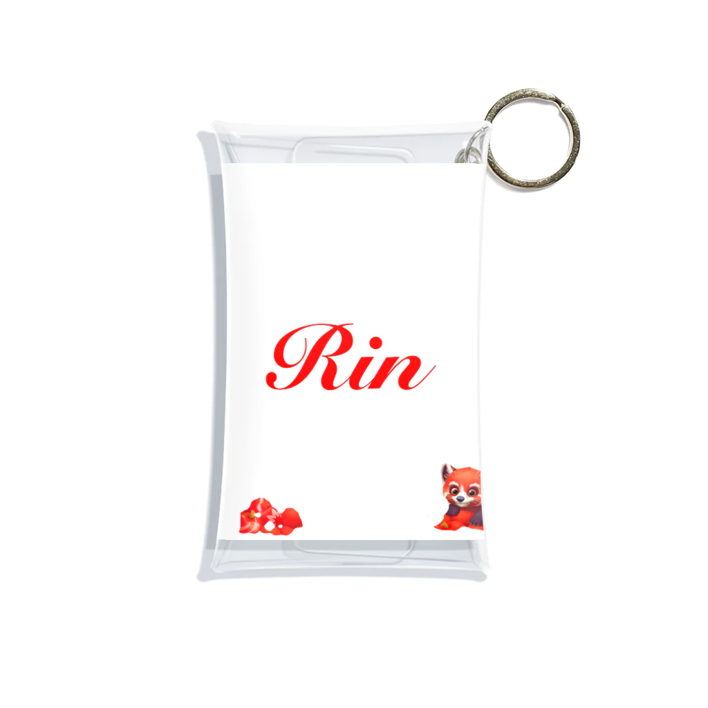 猫族＊犬族の部屋の猫族＊犬族の部屋『Rin』 Mini Clear Multipurpose Case